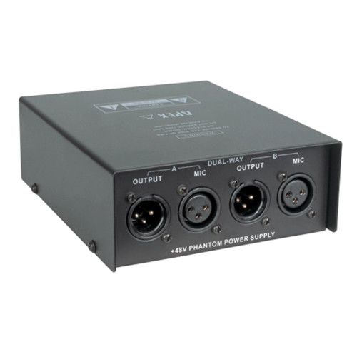 Apex Electronics APP22 Dual Channel 48V Phantom Power Supply 