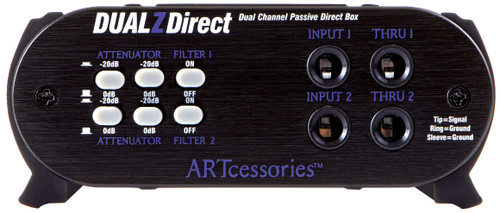 Art Pro Audio PDB4 4-Channel Passive Rackmount DI Connects
