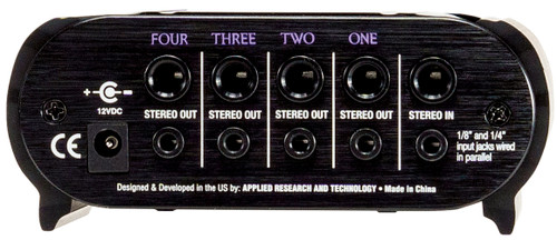 Art Pro Audio HEADAMP4 4-Channel Headphone Amplifier Extends the Connectivity of Mixers and Audio Interfaces