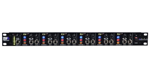 Art Pro Audio HEADAMP6 6-Channel Headphone Amplifier Connects up to 18 Sets of Headphones