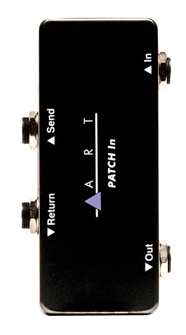 Art Pro Audio PATCH IN Compact Pedalboard Patchbay and Splitter to Extends the Connectivity of a Pedalboard