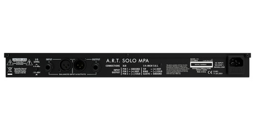 Art Pro Audio SOLO MPA Multivoice Tube Preamp 