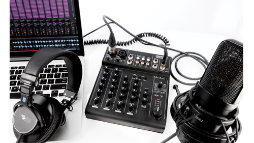 Art Pro Audio USBMIX6 6-Channel USB Recording Mixer with FX