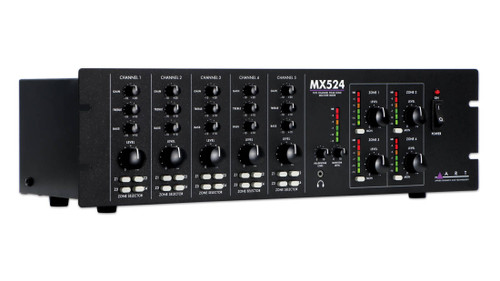 Art Pro Audio MX524 5-Channel Four Zone Mixer