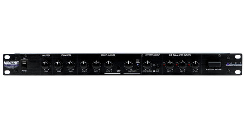 Art Pro Audio MX822 8-Channel Stereo Rackmount Mixer - Singh