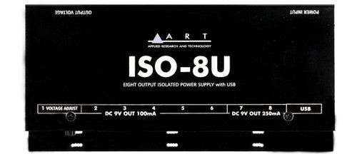 Art Pro Audio ISO-8U Pedalboard Power Supply