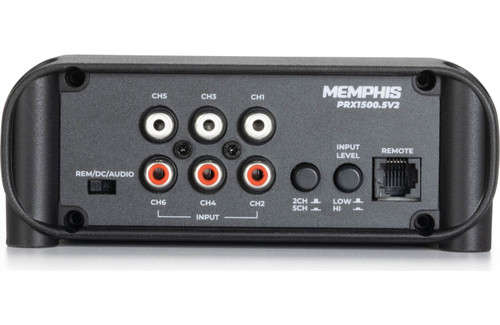 Memphis Audio PRX1500.5V2 Power Reference 5-Channel Car Amplifier — 75W RMS x 4 + 1000W RMS x 1