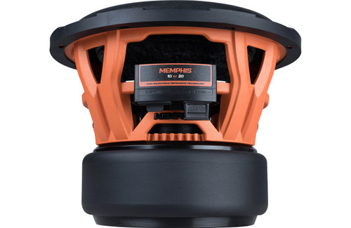 Memphis Audio MJ1212 MOJO 7 Series 12" 1500W RMS Car Subwoofer with Selectable 1 or 2 Ohm Impedance