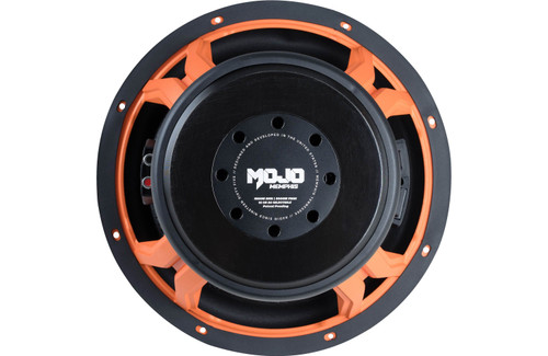 Memphis Audio MJ1512 MOJO 7 Series 15" 2000W RMS Car Subwoofer with Selectable 1 or 2 Ohm Impedance