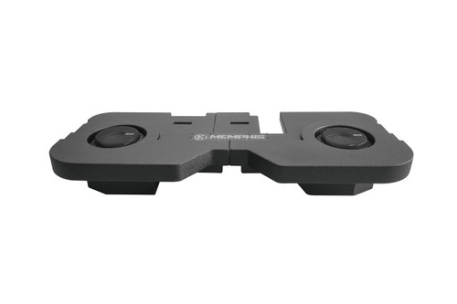 Memphis Audio MJMERAM8D1V3 Dual 8" 1800W RMS Loaded Subwoofer Enclosure for Select 2002-2018 RAM Crew Cab