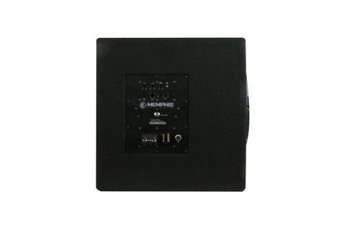 Memphis Audio SRXE12SA Street Reference 12" 300W RMS Ported Active Subwoofer Enclosure with RGB Lighting