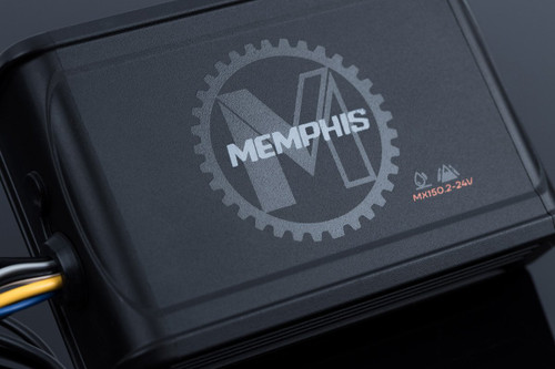 Memphis Audio MX150.2-24V 2-Channel Mini Powersports Amplifier – 75W RMS x 2