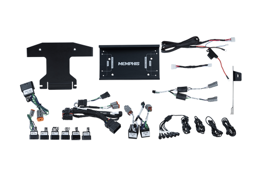 Memphis Audio MXHD14KITV2 Amplifier Wiring Kit for Select 2014+ Harley-Davidson Motorcycle