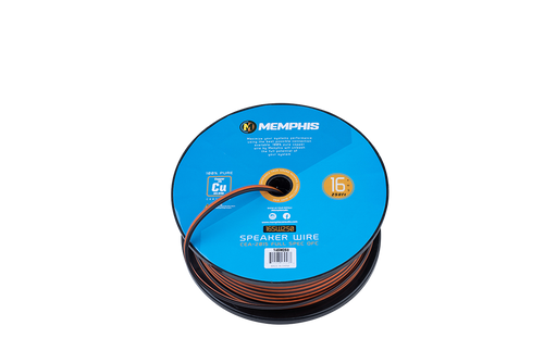 Memphis Audio 16SW250 16-Gauge OFC Speaker Wire – 250ft Spool