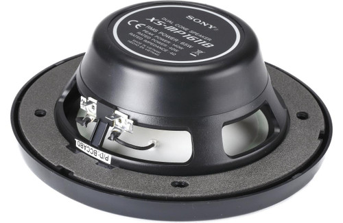 Sony XS-MP1611B 6-1/2" 65W RMS Dual-Cone Marine Speakers - Black