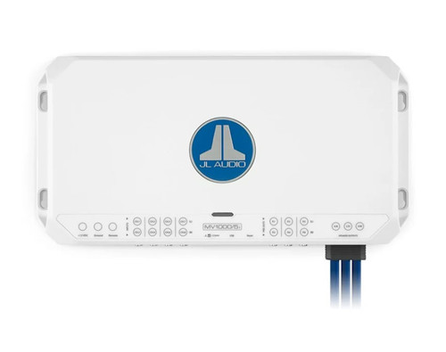 JL Audio MV1000/5i 5-Channel Marine Amplifier with DSP – 75W RMS x 4 + 600W RMS x 1 