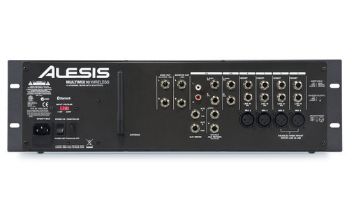 Alesis MultiMix 10 Wireless 10-Channel Rackmount Mixer with Bluetooth Wireless