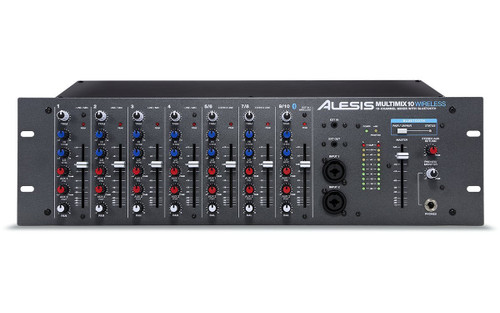 Alesis MultiMix 10 Wireless 10-Channel Rackmount Mixer with Bluetooth Wireless