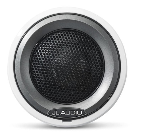 JL Audio M6-100CT-CS-GwGm M6 Series 1" 75W RMS Marine Tweeters – Gloss White / Gray Metallic