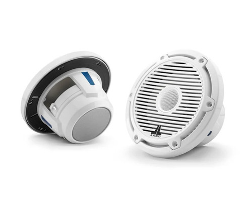 JL Audio M6-650X-C-3Gw M6 Series 6-1/2" 75W RMS Marine Speakers with Classic Grilles and White Tweeters