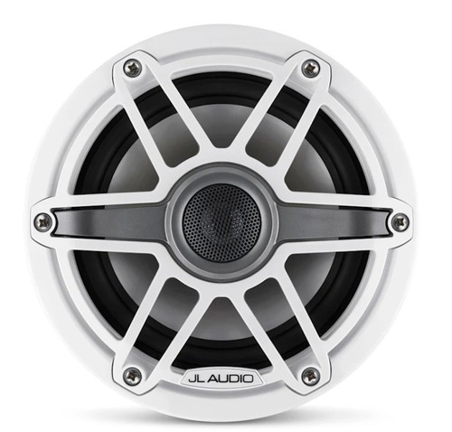 JL Audio M6-650X-S-GwGw M6 Series 6.5" 75W RMS Marine Speakers - Gloss White Sport Grille