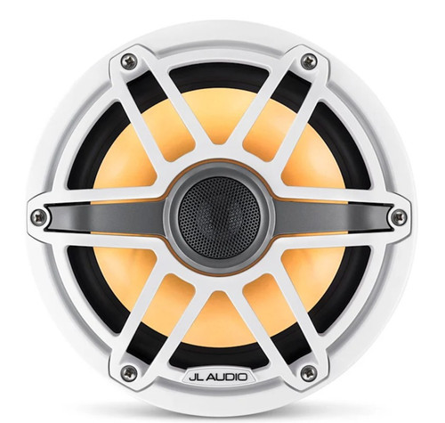 JL Audio M6-770X-S-GwGw M6 Series 7.7" 100W RMS Marine Speakers with White Sport Grille