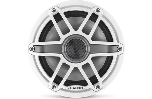 JL Audio M6-770X-S-GwGw M6 Series 7.7" 100W RMS Marine Speakers with White Sport Grille