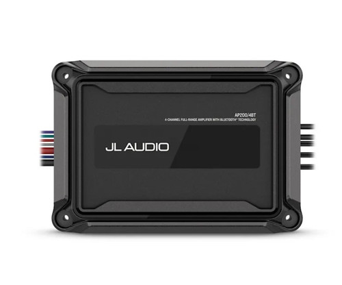 JL Audio AP200/4BT 4-Channel Marine Amplifier with Bluetooth – 40W RMS x 4