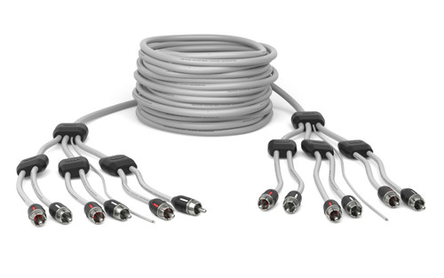  Hertz HMLC613 4-Meter 6-Channel Marine RCA Cable - 13ft