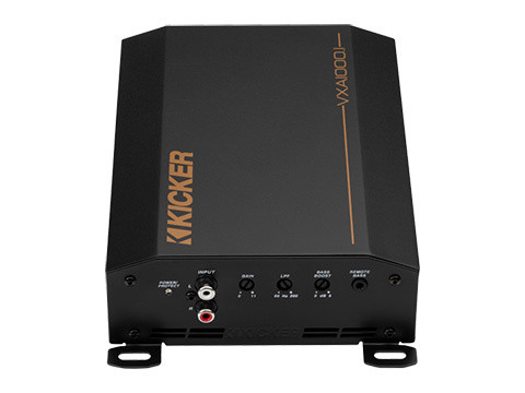 Kicker 53VXA10001 1000W RMS Monoblock Class D Car Subwoofer Amplifier