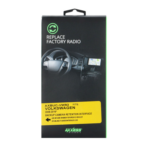 Axxess AXBUC-VW93 Backup Camera Interface for Select 2008-2016 Volkswagen Vehicles