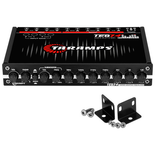 Taramps TEQ7.4 Stereo 7 Band Graphic Equalizer