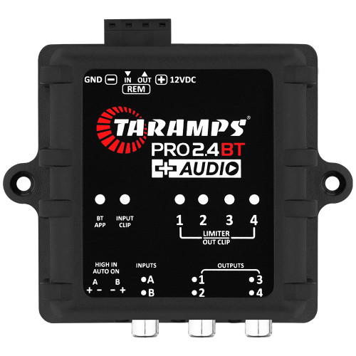Taramps PRO 2.4BT + Audio 4-Channel Digital Audio Processor