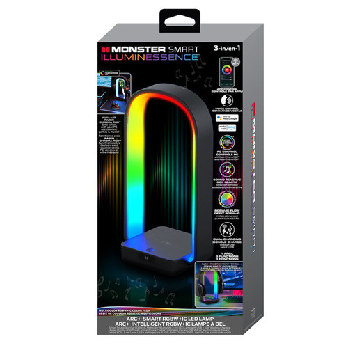 Monster Illuminessence MLB71074CAN Lamp with Wireless Charging