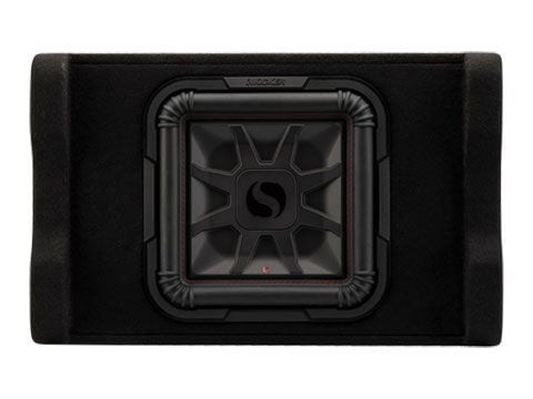 Kicker 53PL7TDF10 10" Powered Down-Firing Loaded Subwoofer Enclosure