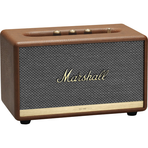 Open Box - Marshall Acton II Bluetooth Speaker System – Brown