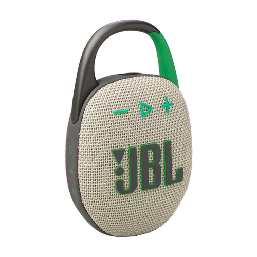 Open Box - JBL Clip 5 Waterproof Bluetooth Wireless Speaker - Sand