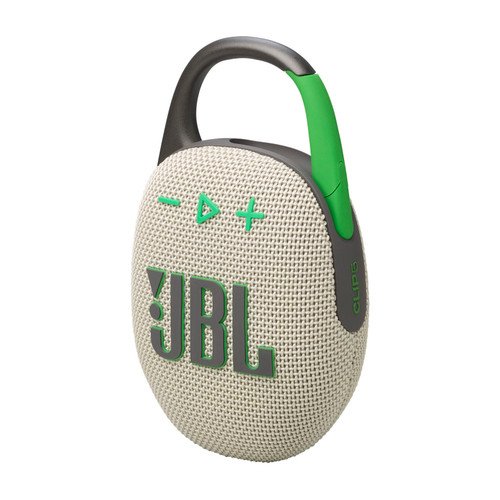 Open Box - JBL Clip 5 Waterproof Bluetooth Wireless Speaker - Sand