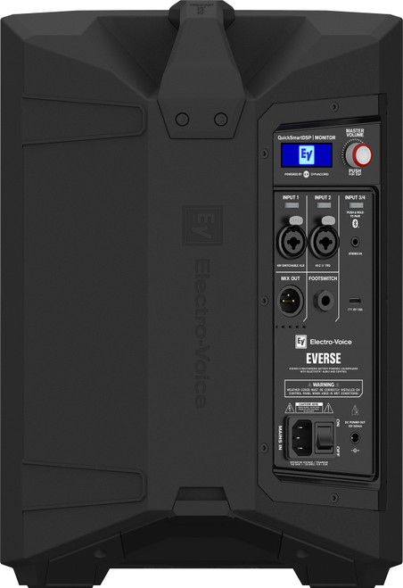 Electro-Voice EVERSE8 8" Battery-Powered Loudspeaker with Bluetooth Audio and Control