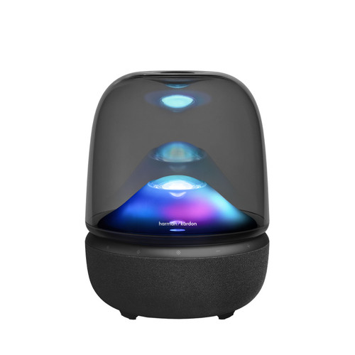 Open Box - Harman Kardon Aura Studio 5 Wireless Bluetooth Speaker - Black
