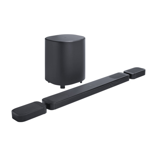 Open Box – JBL Bar 1000 MK2 7.1.4 Channel Soundbar with Wireless Subwoofer & Detachable Rear Speakers - Black