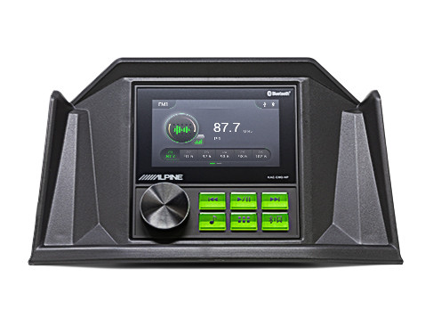 Alpine PSS-PRZR Complete 9-Speaker 600W RMS Weather-Resistant Sound System for Select 2013+ Polaris RZR