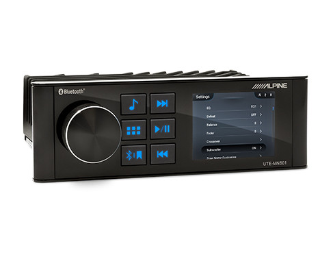 Alpine UTE-MN801 Marine Bluetooth Receiver with NMEA 2000