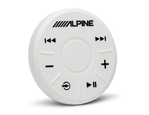 Alpine RUE-M101 Outdoor Wireless Bluetooth Media Remote for Alpine Marine Head Units