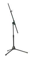 Yorkville MS-608B Telescopic Mini Tripod Mic Stand with Boom – Black