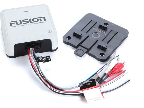 Fusion AP-DA214 Apollo Series 2-Channel Marine Amplifier — 20W RMS x 2