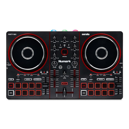 Numark Party Mix III Next Generation DJ Controller with Built-in Light Show