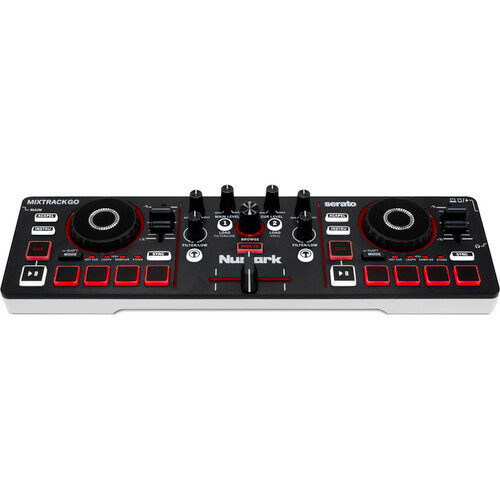 Numark MIXTRACK GO Ultra-Portable 2-Deck DJ Controller With Stems Control