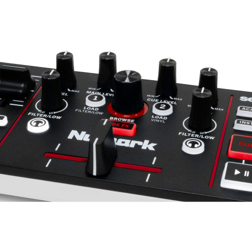 Numark MIXTRACK GO Ultra-Portable 2-Deck DJ Controller With Stems Control