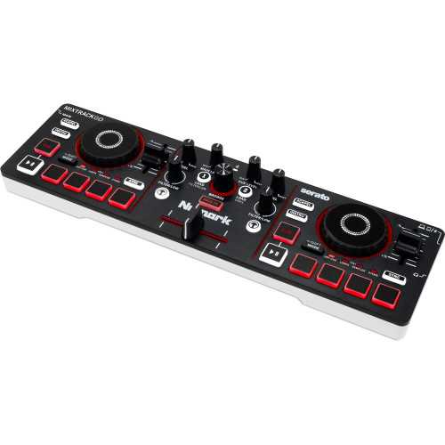 Numark MIXTRACK GO Ultra-Portable 2-Deck DJ Controller With Stems Control
